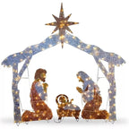 Crèche de Noël Lumineuse Extérieure